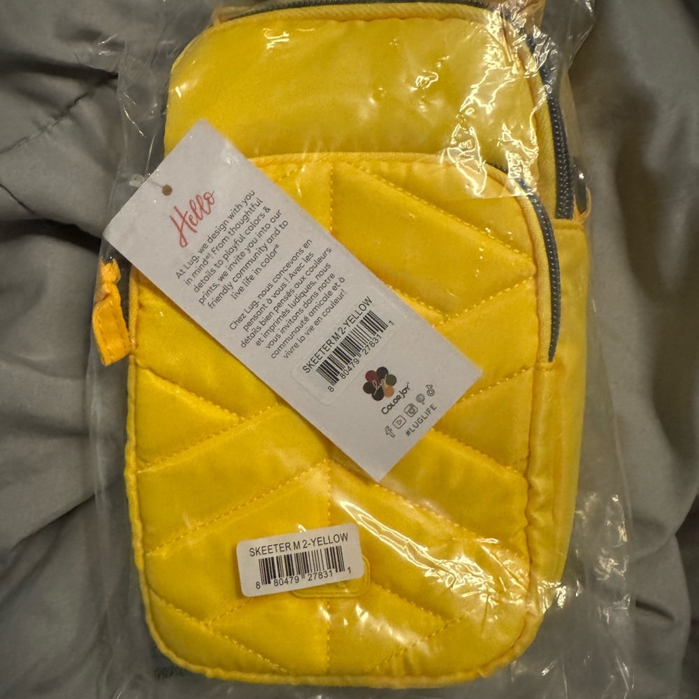 Lug N/S Skeeter in solid, neon yellow, NIP - Picture 8 of 13